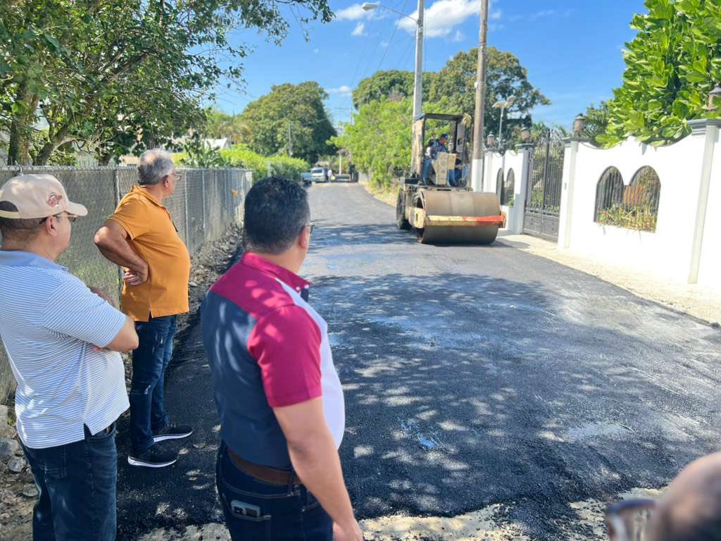 Asfalto en Torojoco, Rio Verde Arriba