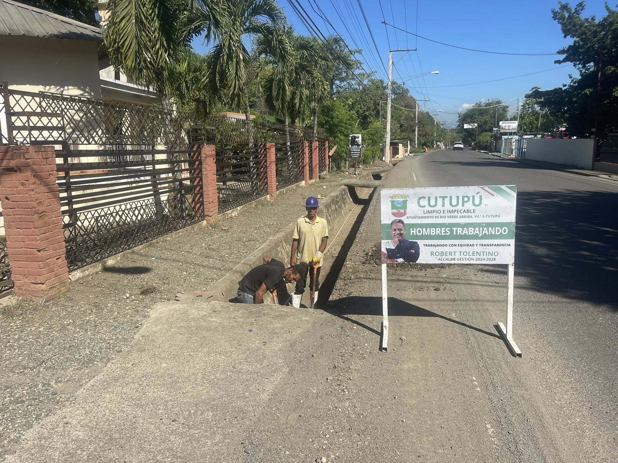 Brigadas de Ornato en Pueblo Viejo